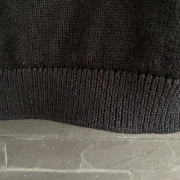 Talbots Black Sweater Size Large - Picture 3 of 6